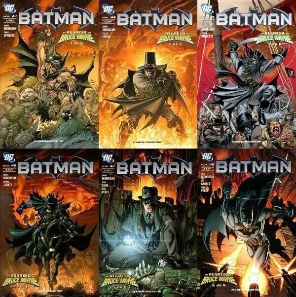 Producto - BATMAN #43 AL 48: EL REGRESO DE BRUCE WAYNE