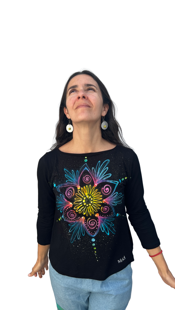 Producto - Remera bote Flor origen
