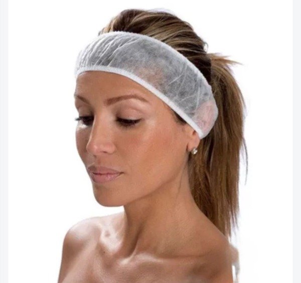 Producto - Vincha descartable con elástico x5u - 0