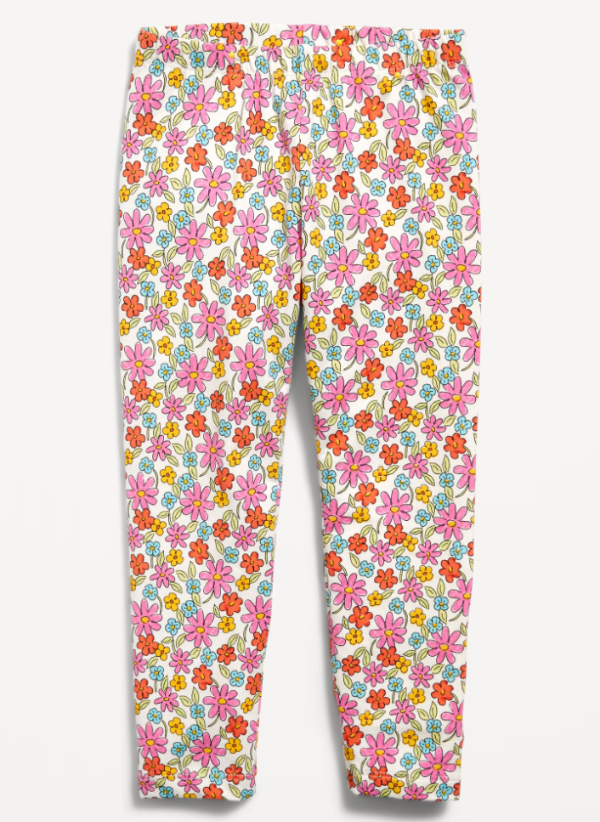 Producto - Leggings para Niñas Marca OLD NAVY Multicolor Flowers