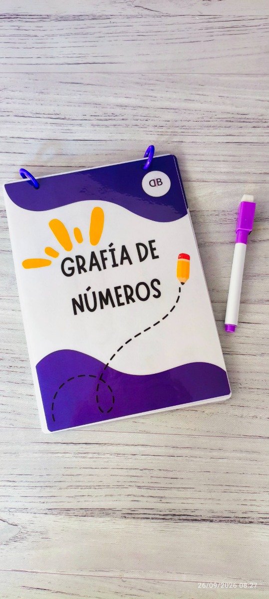 Producto - Librito grafias números - 0