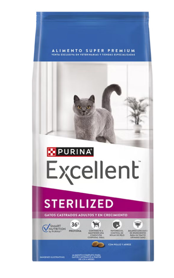 Producto - Purina Excellent sterilized Gato