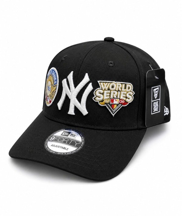 Producto - Gorra curva logotipo NY blanca logotipo a los costados, unisex