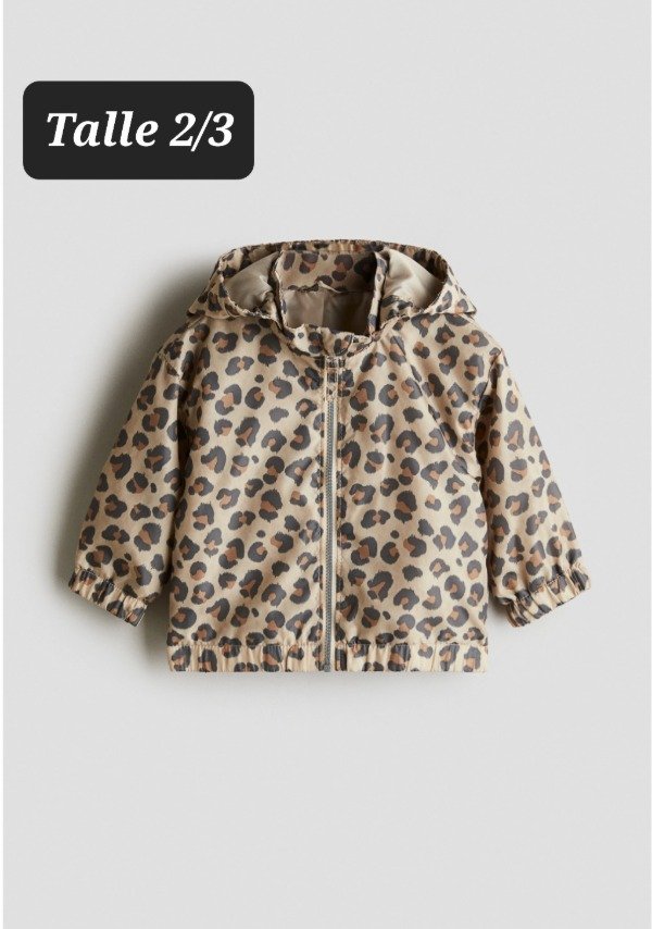 Producto - Campera rompeviento HyM talle 2/3 print