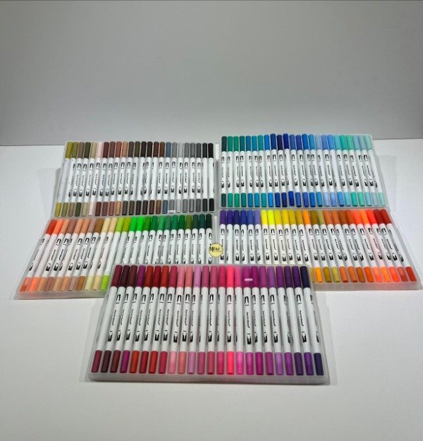 Producto - Marcadores doble punta Giorgione x120 unidades.