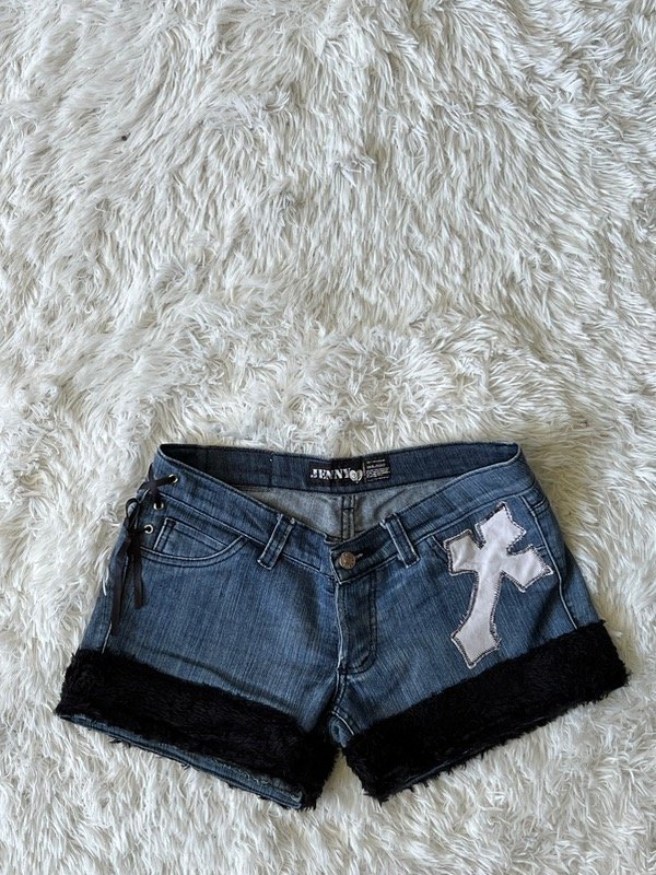Mini short custom y2k talle 38/40