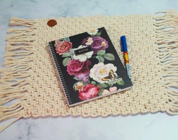 Producto - INDIVIDUAL GRANDE MACRAMÉ