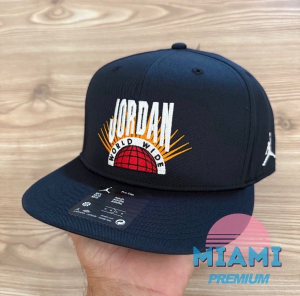 Producto - GORRA JORDAN WORLD WIDE NEGRA