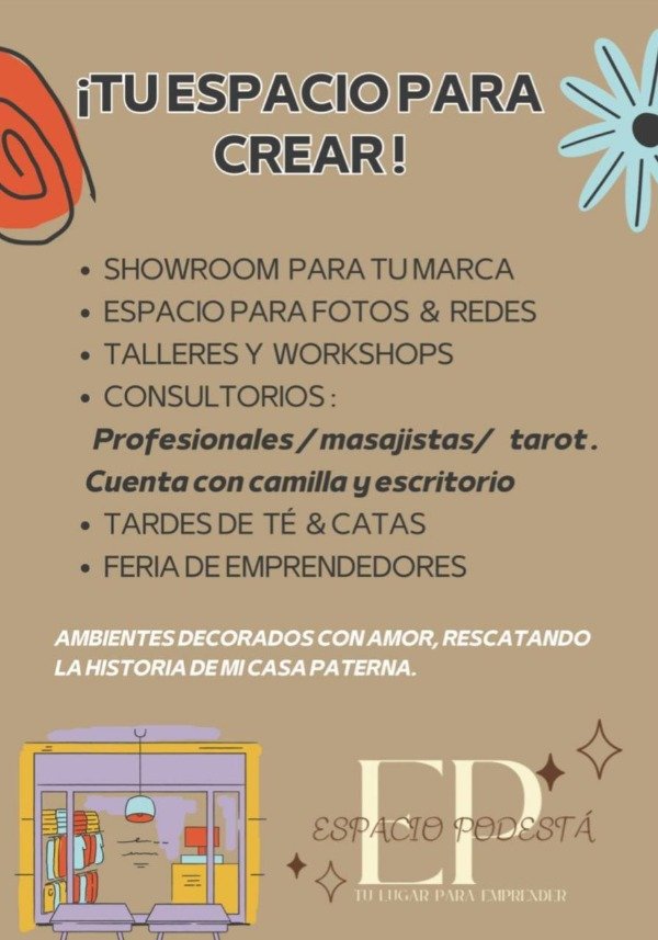 Producto - ESPACIO PARA TALLERES
