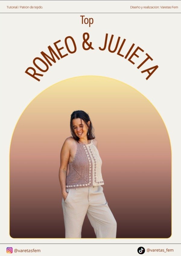Producto - Patrón Top Romeo y Julieta