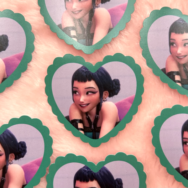 Producto - Sticker Kpop Zoey Heart