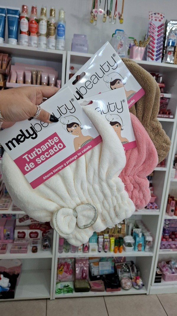 Producto - Turbante de toalla para secado