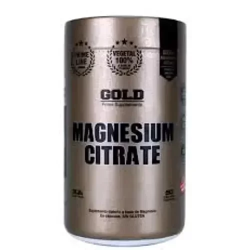 Producto - Citrato de Magnesio 60 cápsulas - Gold Nutrition