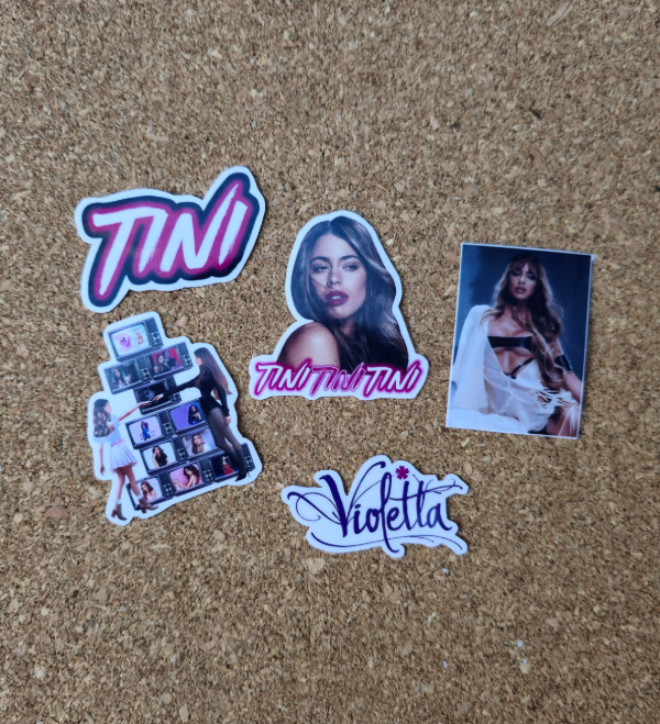 Producto - Pack de 5 stickers tini