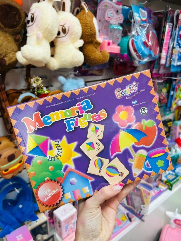 Producto - Juego de memoria madera