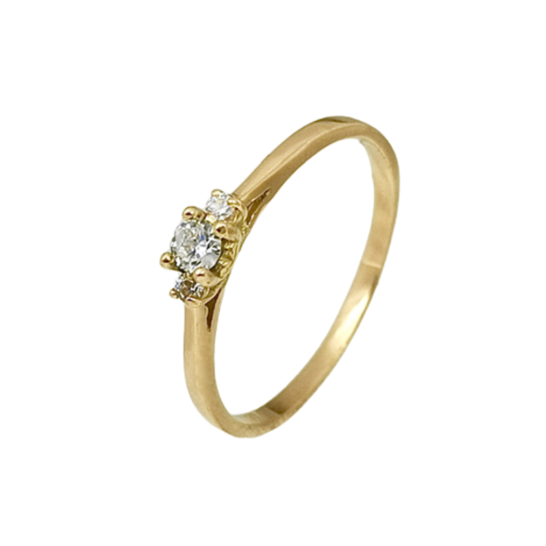 Producto - Anillo Oro 18kt Tres deseos