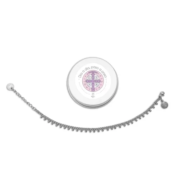 Producto - Tobillera San Benito Acero Julia - 1