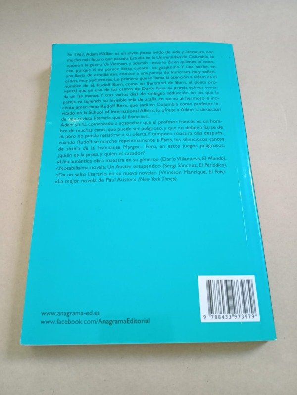 Producto - Invisible - Paul Auster - Anagrama 2009 - 1