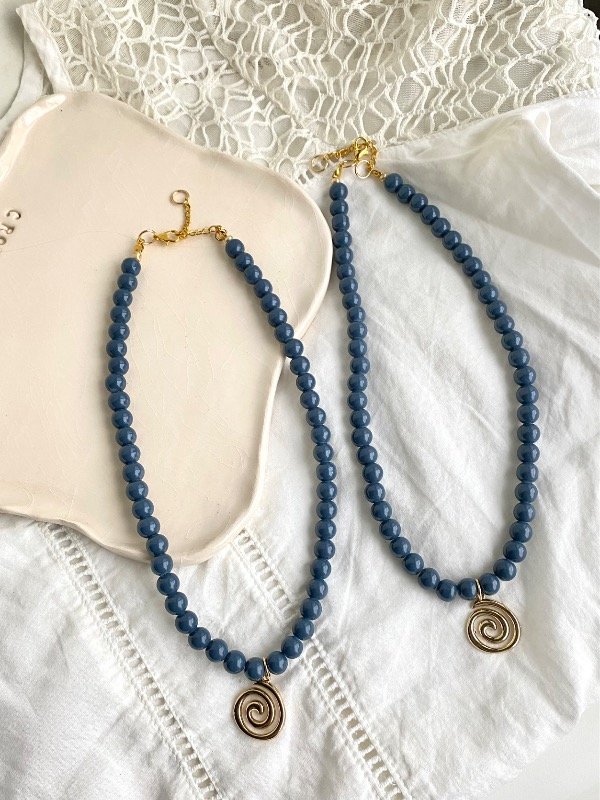 Producto - Collar espiral marino