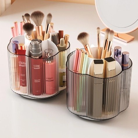 Producto - Organizador o Portacosmeticos Giratorio Multiuso Oficina o Maquillajes