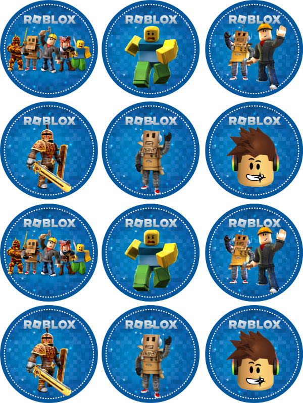 Producto - STICKERS ROBLOX 1 X 12