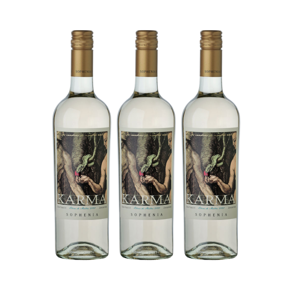 Producto - Vino Karma Blanc de Malbec Orgánico (3un.)