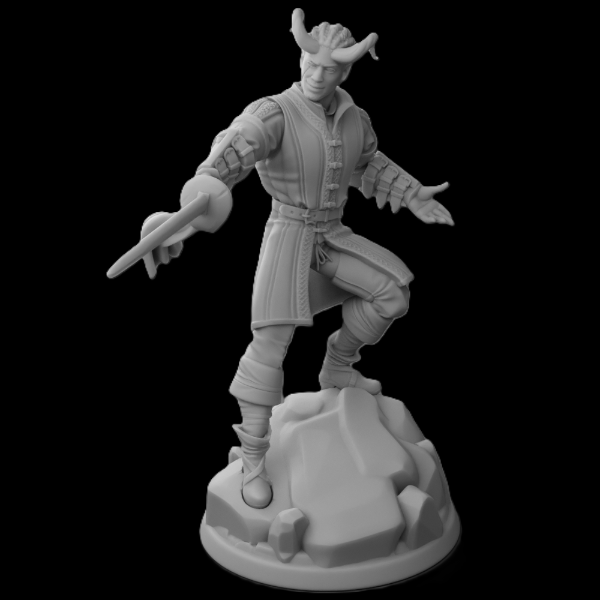 Producto - Wyll - Warlock Humano o Tiefling (Elegir Modelo) - Baldur's Gate 3 - 1