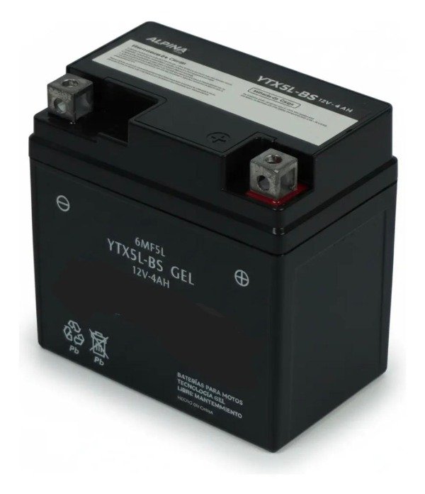 Producto - BATERIA DE GEL YTX5L-BS  CG 150/XR 150/FZ16 /VARIAS - CHINAS