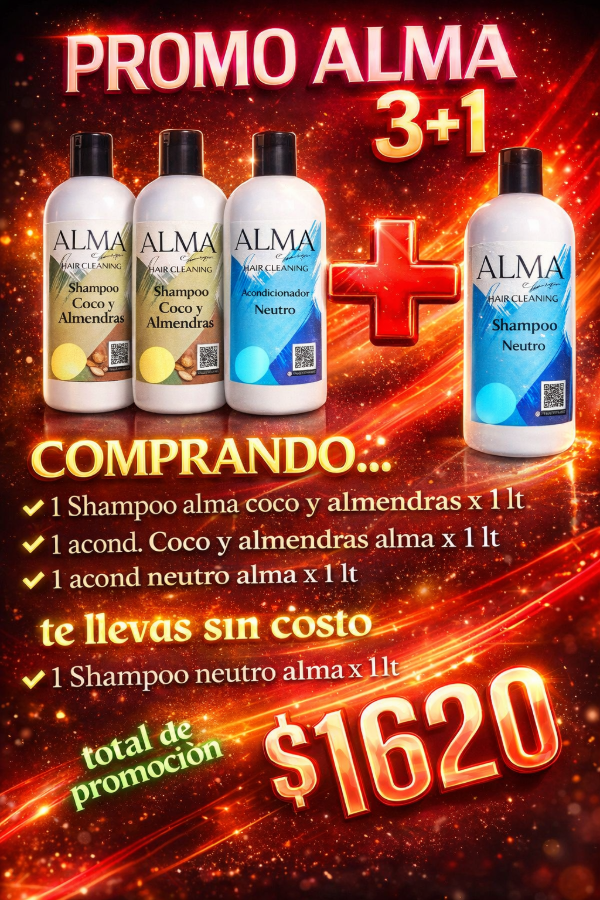 Producto - Promoción alma 3+1