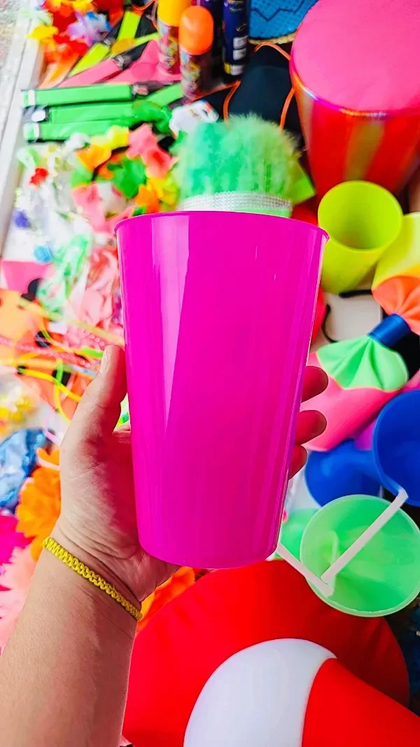 Producto - Vaso Recto Fucsia 750 cc
