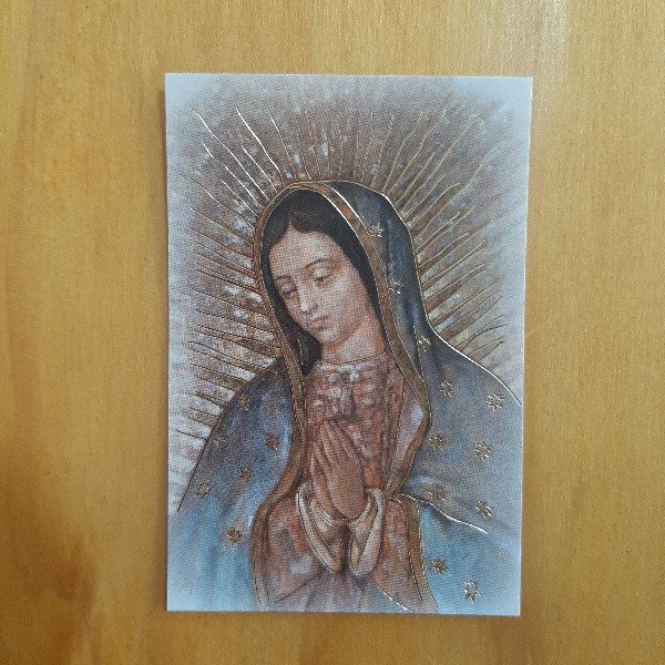 Producto - Estampa en oro Virgen de Guadalupe 01