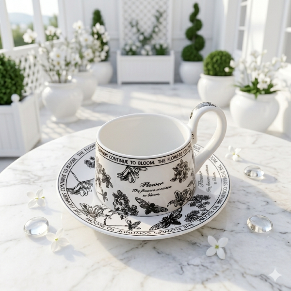 Producto - SET DE TAZA + PLATITO
