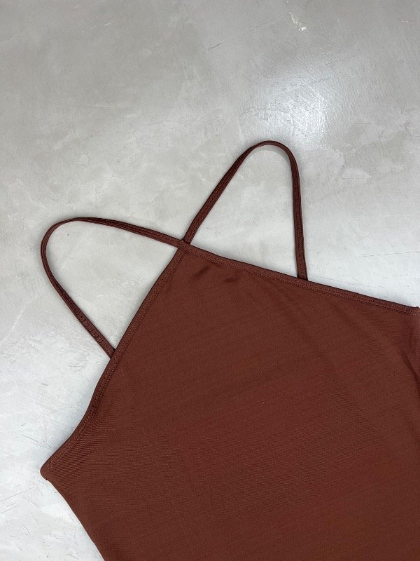 Producto - Terracotta Halter Bodysuit - 1