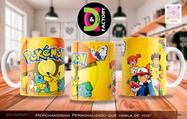 Producto - Taza - Anime - Pokemon - TZ-RT-BL-11OZ-18-ANM-PKM