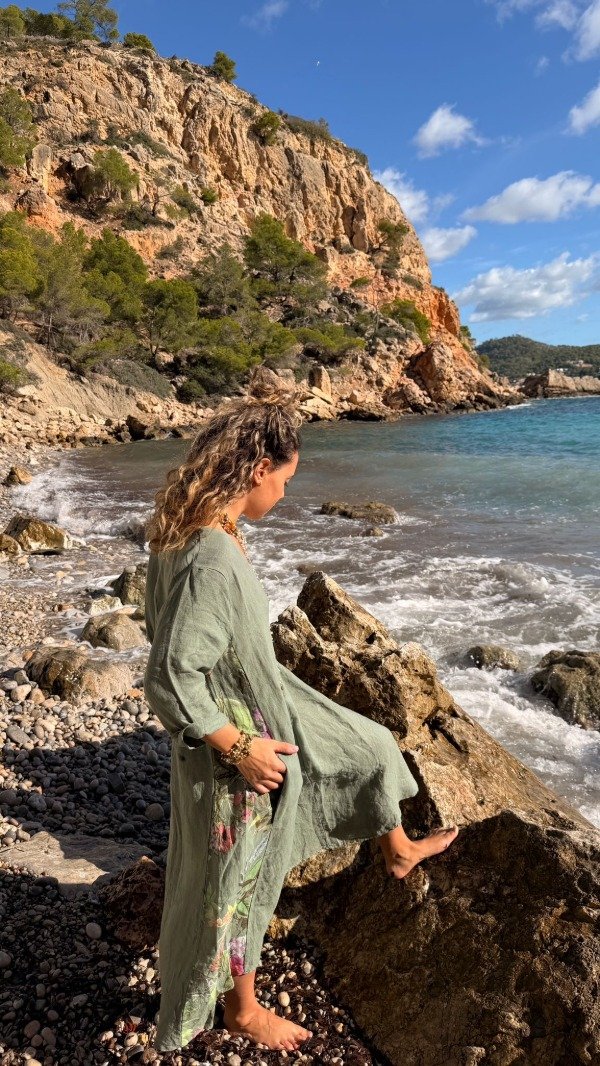 Producto - VESTIDO ALMENDRO - verde