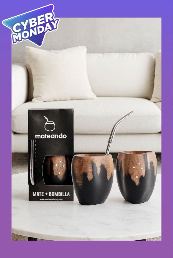 Producto - MATE DE ALGARROBO MUU BLACK