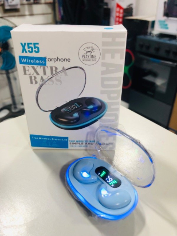 Producto - ExtraBass x55 Celeste