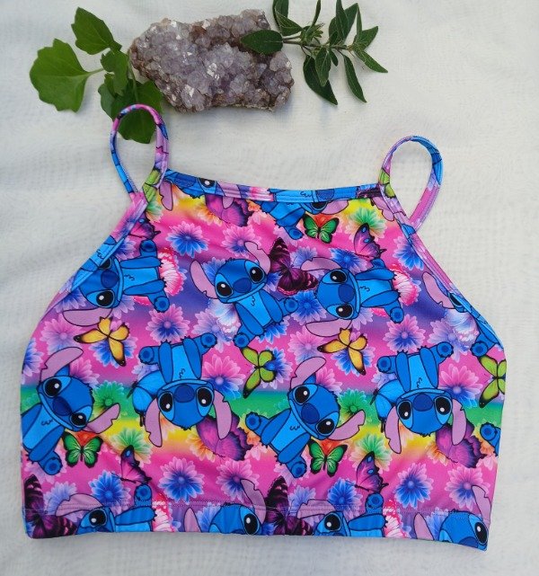 Producto - Top loli stich flores