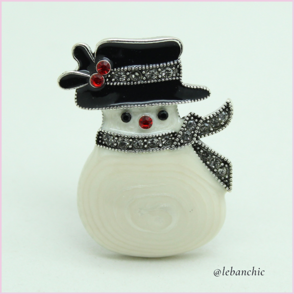 Producto - Prendedor Snowman Ball