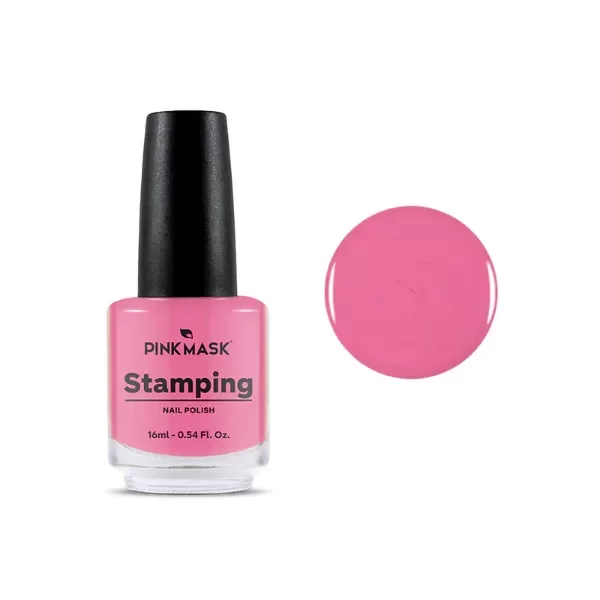 Producto - Esmalte Para Stamping Pink Mask - Rosa Malibu