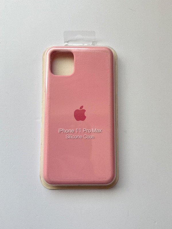 Producto - Silicone case rosa iphone 11 pro max