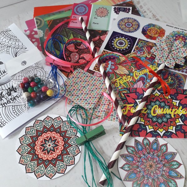 Kit Mandalas - Origami - malula