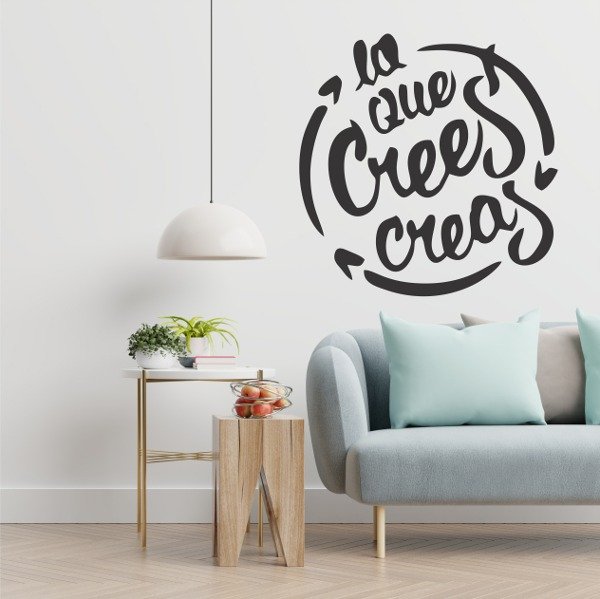 Producto - Lo que crees creas