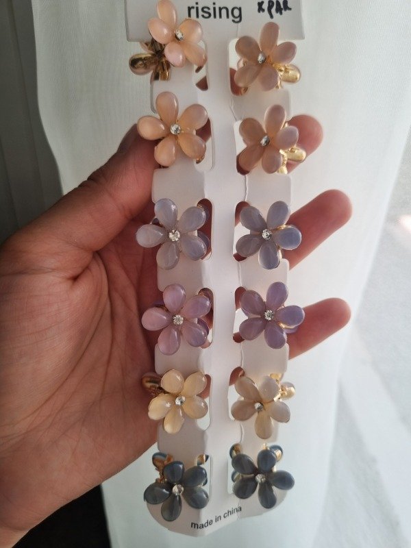 Producto - Florcitas metálicas por par peques