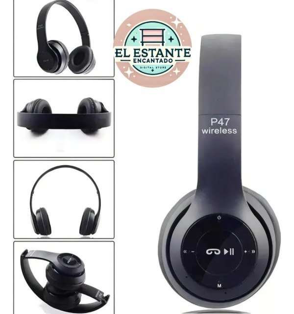 Producto - Auricular Bluetooth P47 5.0+EDR Vincha recargable