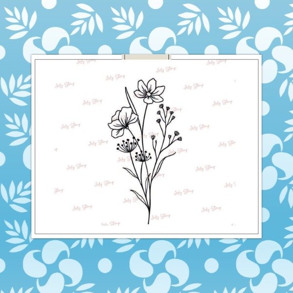 Producto - Sello Mix de flores