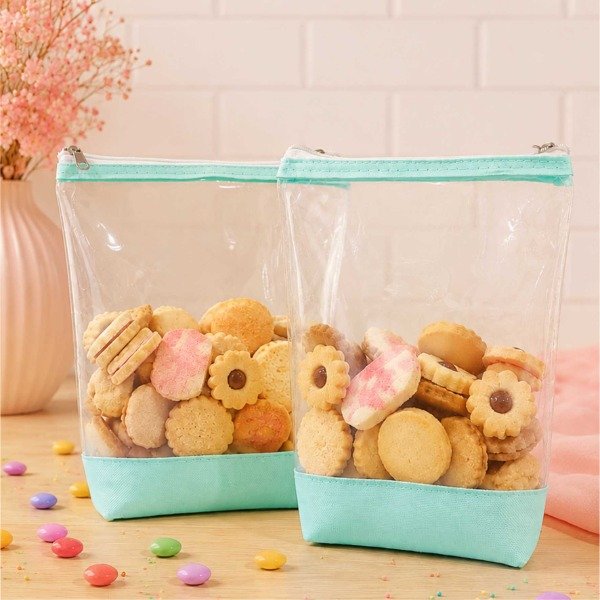Producto - Contenedor de PVC transaprente reutilizable con cierre 15x20 cm - 3