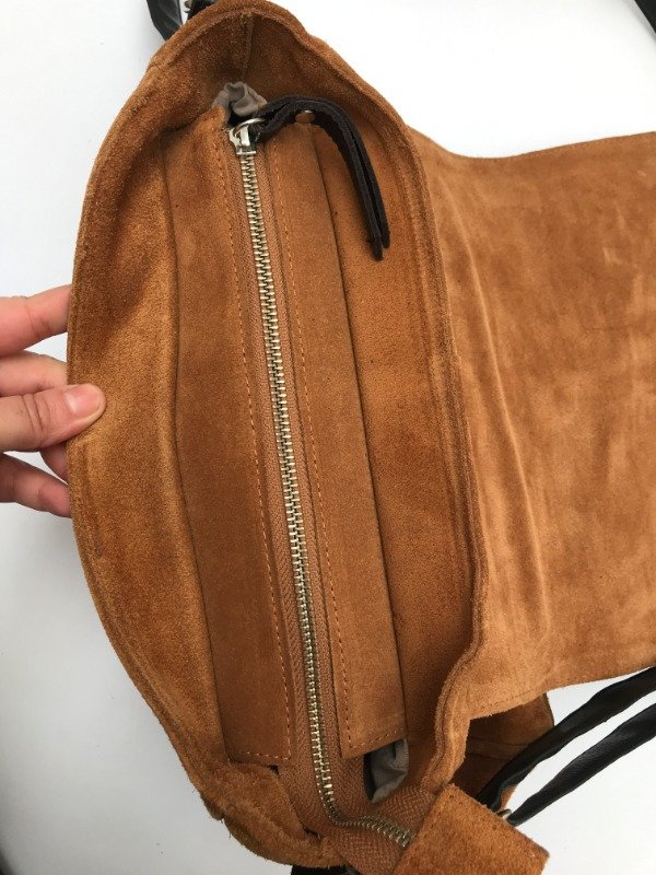 Producto - Leather bag Cuero gamuzado - 6