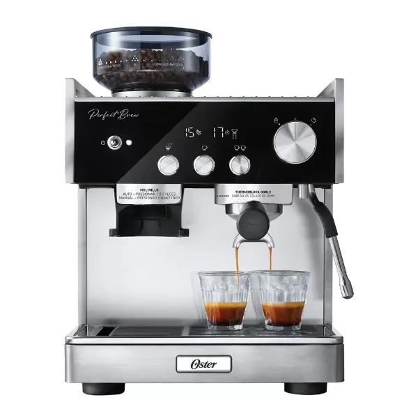 Producto - Cafetera Oster Para Espresso Con Molinillo Bvstem7400