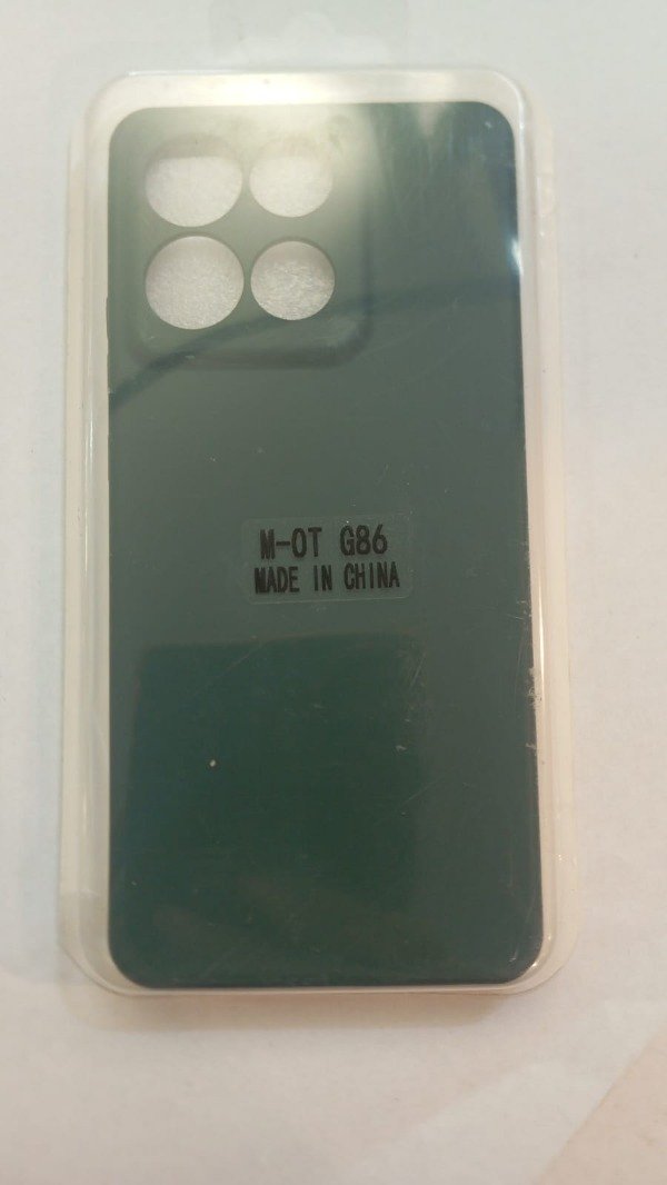 Producto - Funda Silicone Case Petróleo para Moto G86
